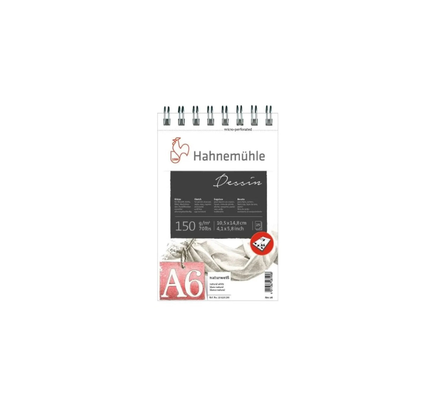 Hahnemühle Skizzenblock – Design A6