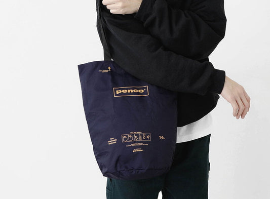 Penco Bucket Tote - Navy