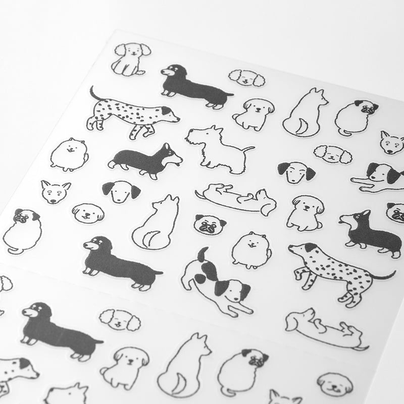 Midori Stickers - Chat dogs