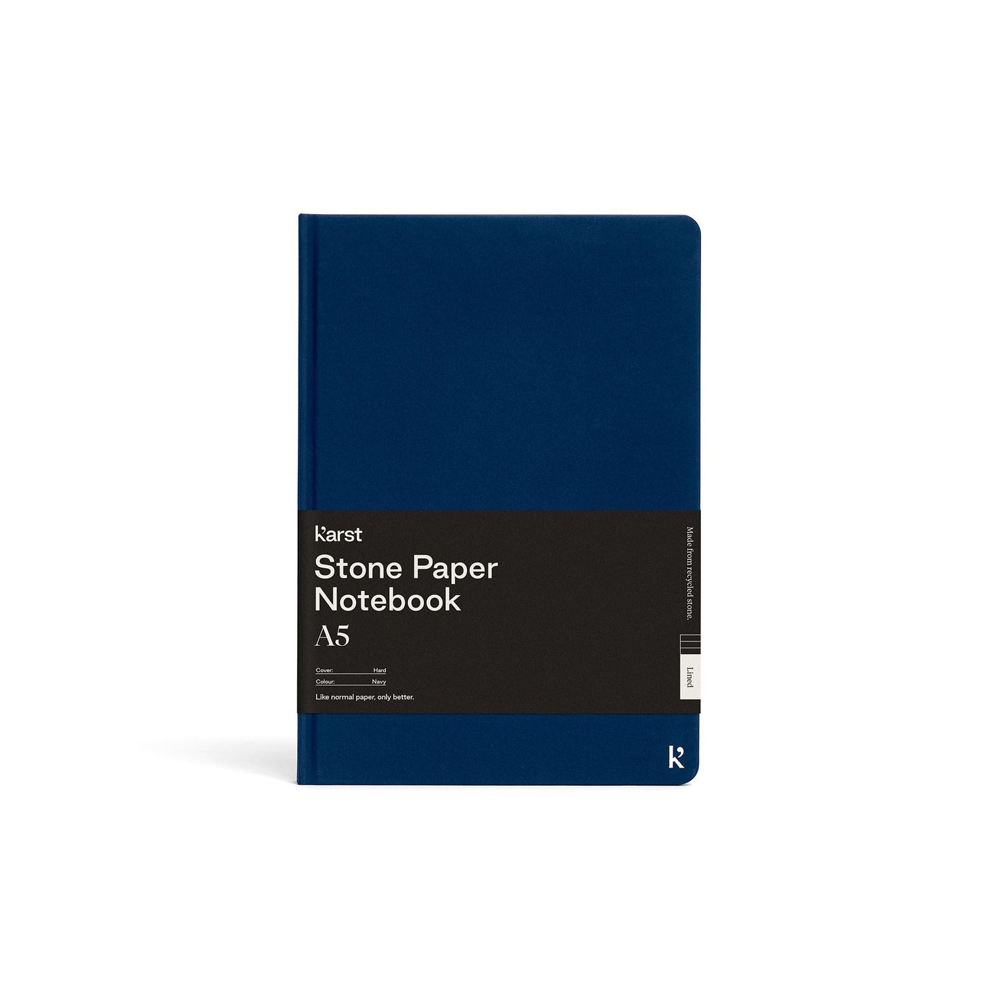 Karst Notitieboek A5 Hardcover - Navy (Blank)