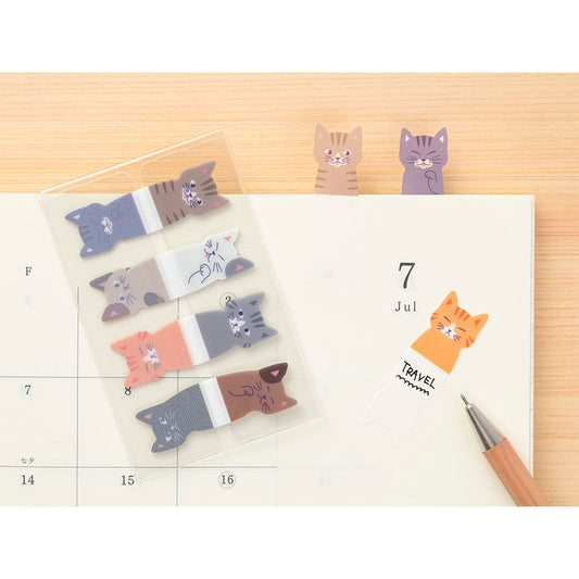 Midori Sticky notes - Cats